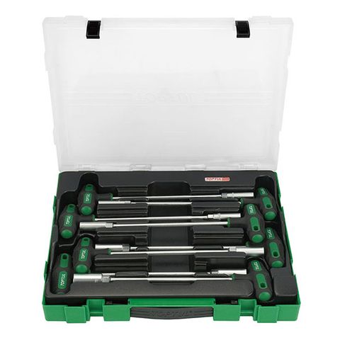 TOPTUL 8PC T HANDLE & NUT DRIVER KIT