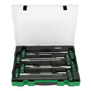 NUT DRIVER T-HANDLE 8pc SET TOPTUL