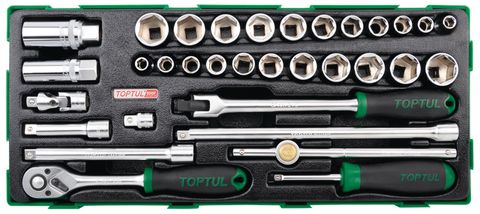 TOPTUL 33PC 3/8in COMBO SOCKET KIT