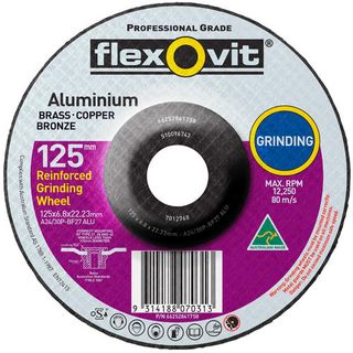 125x1.6x22.23mm CUT OFF DISC A46Q BF41 ALUMINIUM NORTON