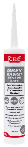 CRC GREY 330C HI-TEMP RTV SILICONE GASKET SENSOR SAFE 300g CARTRIDGE