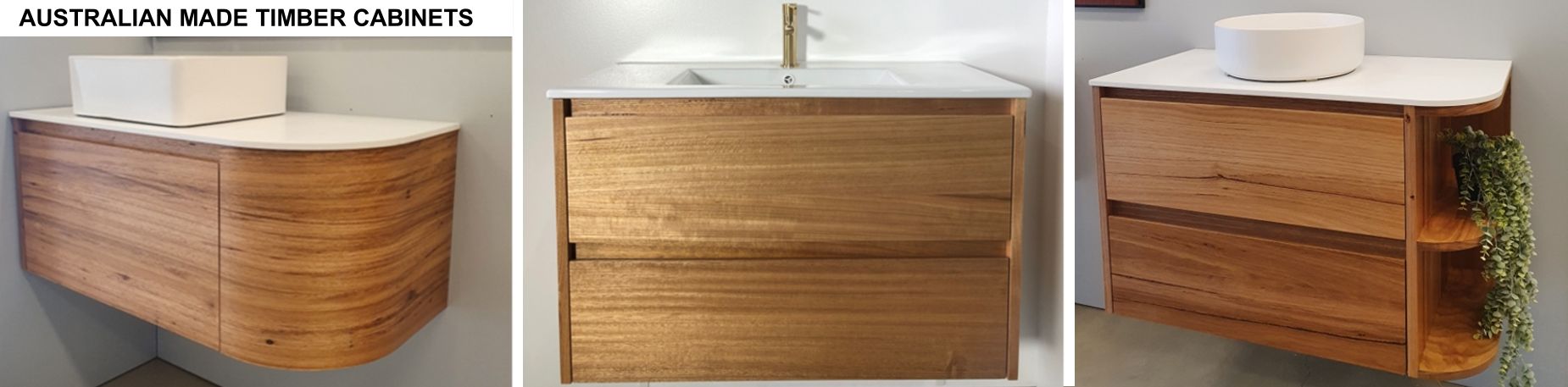 Timber Cabinet Vanity
