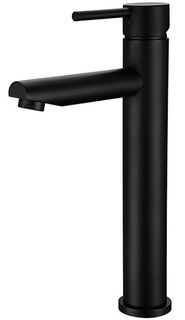 Ramsay Round Black Tall Basin Mixer