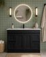 Sophie 1200 Matte BLACK Vanity
