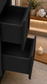 Sophie 1500 Matte BLACK Vanity