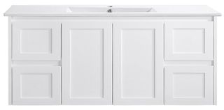 Sophie 1200 Matte WHITE Wall Hung Vanity