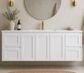 Sophie 1500 Matte WHITE Wall Hung Vanity
