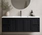 Sophie 1500 Matte BLACK Wall Hung Vanity