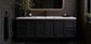 Sophie 1800 Matte BLACK Wall Hung Vanity