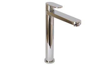 Bourdain Round Chrome Tall Basin Mixer