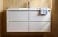 Amber 1200 Gloss White Wall Hung Vanity