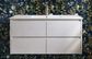 Amber 1200 Gloss White Wall Hung Vanity