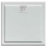 Eco 900x900 Polymarble Base Rear Outlet