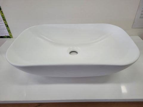 Vilnius Matte White A/c Basin510x340x125