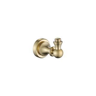 Medoc Single Robe Hook Brushed Bronze