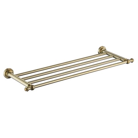 Medoc Towel Shelf Brushed Bronze