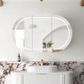 LED Bondi 1200(W)x750(H) White Shaving Cabinet - Premium Edition