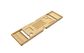 BONDI DRIFT Bath Bar Tray 750-955(L)x220(W)x25(H)