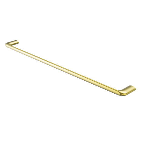 Elgin Single Towel Rail 800mm Brushed Gold