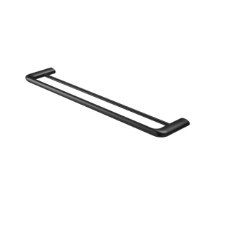 Elgin Double Towel Rail 600mm Matte Black