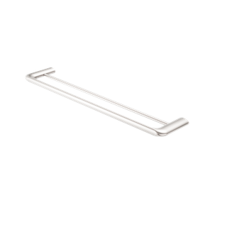 Elgin Double Towel Rail 600mm Brushed Nickel