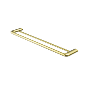Elgin Double Towel Rail 600mm Brushed Gold