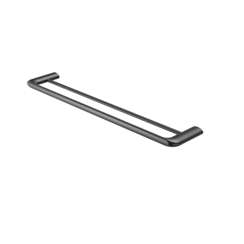 Elgin Double Towel Rail 600mm Gun Metal