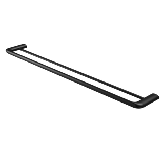 Elgin Double Towel Rail 800mm Matte Black