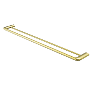 Elgin Double Towel Rail 800mm Brushed Gold