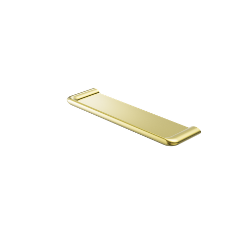 Elgin Metal Shower Shelf Brushed Gold