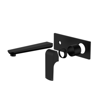 Elgin Wall Basin Mixer Trim Kits Only Matte Black