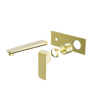 Elgin Wall Basin Mixer Trim Kits Only Brushed Gold