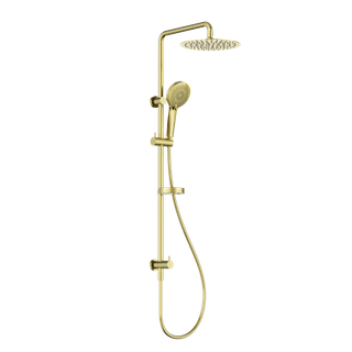Elgin Twin Shower Brushed Gold
