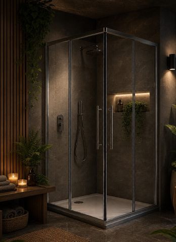 Cascade 1000x1000 Sliding Screen Set