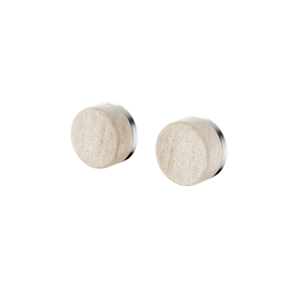 Serenity Wall Top Assembly With Rome Travertine Handle Chrome