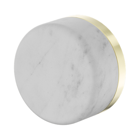 Serenity Progressive Shower Mixer With Carrara Handle Brushed Gold