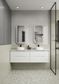 FLAUTO MATTE WHITE 1800MM DOUBLE BOWL WALL HUNG VANITY