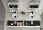 FLAUTO MATTE WHITE 1800MM DOUBLE BOWL WALL HUNG VANITY