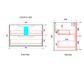 FLAUTO MATTE WHITE 900MM WALL HUNG VANITY
