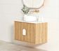 Laguna Mark II 900mm Woodland Oak Wall Hung Vanity