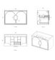 Laguna Mark II 900mm Woodland Oak Wall Hung Vanity