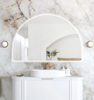 LED Moonlight Archie 800(H)x1200(W) Frameless Mirror