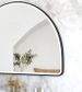 LED Moonlight Archie 800(H)x1200(W) Black Metal Frame Mirror