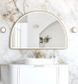 LED Moonlight Archie 800(H)x1200(W) Gold Metal Frame Mirror