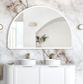 LED Moonlight Archie 1000(H)x1500(W) White Metal Frame Mirror