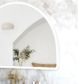 LED Moonlight Archie 1000(H)x1500(W) White Metal Frame Mirror