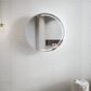 LED London 800mm White Shaving Cabinet - Premium Edition