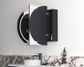LED Bondi 1200(W)x750(H) Black Oak Shaving Cabinet - Premium Edition