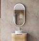 LED Noosa 900(H)x450(W) Natural Oak Shaving Cabinet - Premium Edition