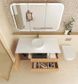 Byron Fluted 1200mm Woodland Oak Wall Hung Vanity